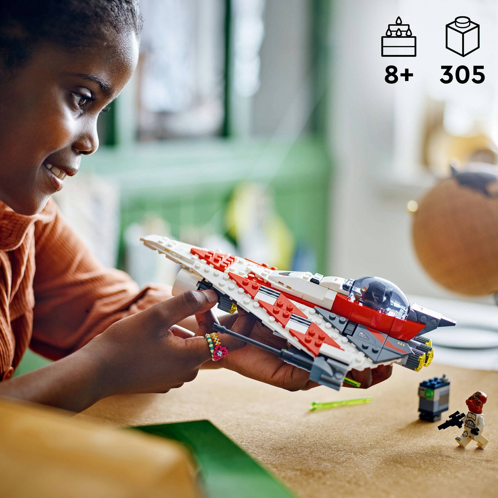 LEGO® Star Wars™ Jedi Bob’s Starfighter Building Toy 75388